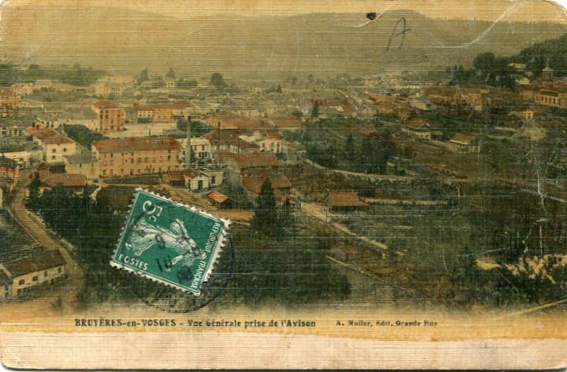 Vue prise de l'Avison