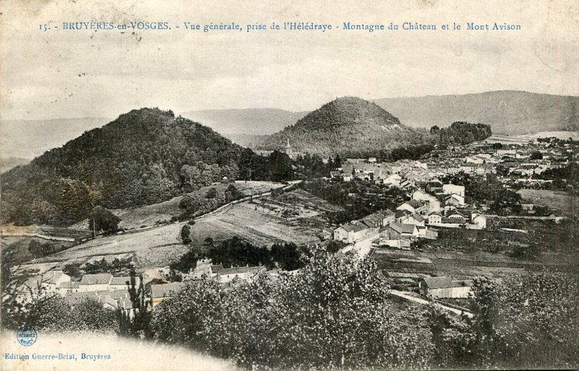 Vue prise de l'Helledraye