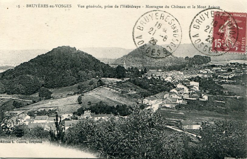 Vue prise de l'Helledraye