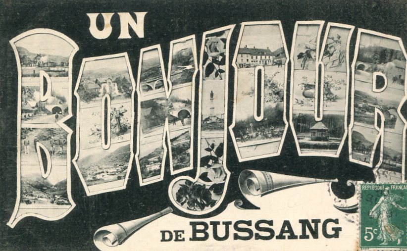 Un bonjour de Bussang