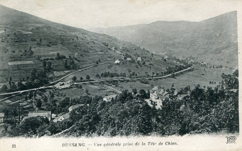 Vue prise de la Tête de Chien