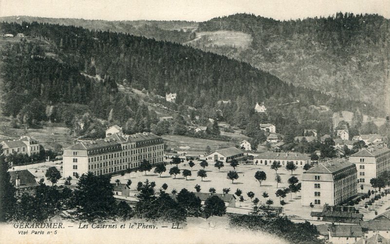 Les casernes et le Pheny