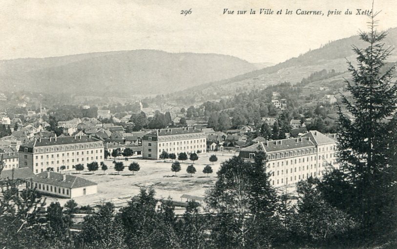 Casernes, prise du Xetté