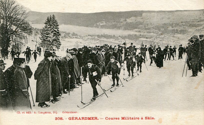 Course militaire à skis