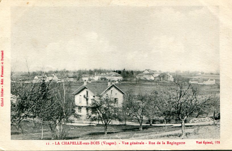 Vue générale - Rue de la Regingotte