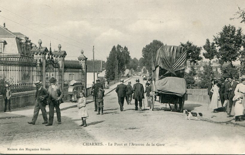 Pont et avenue de la Gare