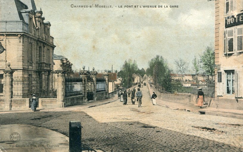 Pont et avenue de la Gare