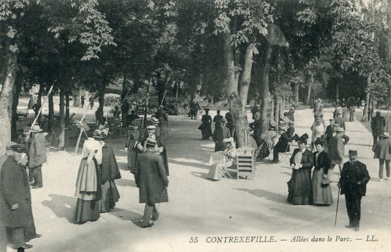 Allées dans le Parc