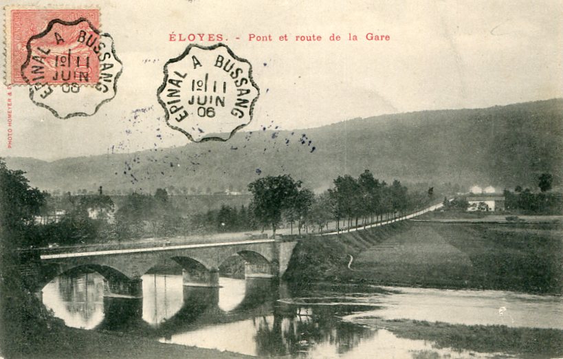 Pont et route de la Gare