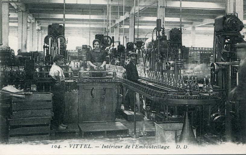 Intérieur de l'embouteillage