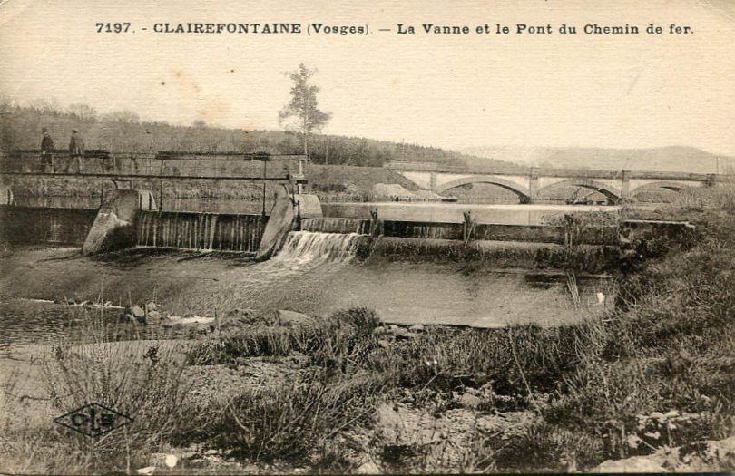 Vanne et Pont du Chemin de fer