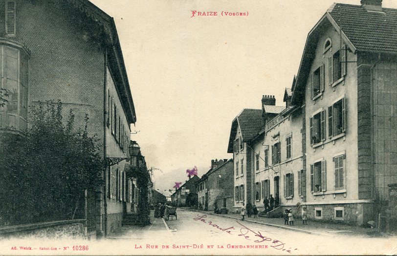 Saint-Dié (Rue de) et Gendarmerie