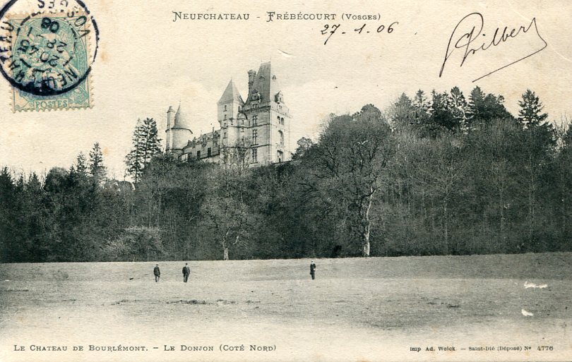 Le donjon (Côté Nord)