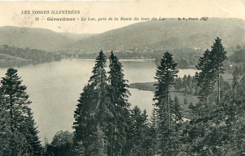 170 - Vue prise de la route du Tour du Lac