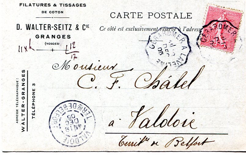 Accusé de réception Walter-Seitz