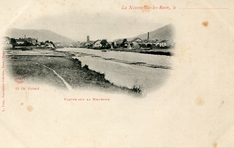 Flotte sur la Meurthe