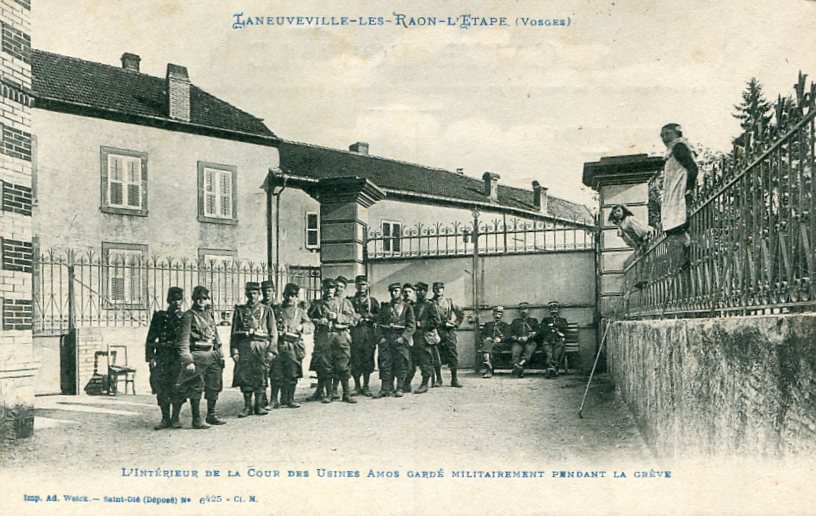 Usines Amos en grève