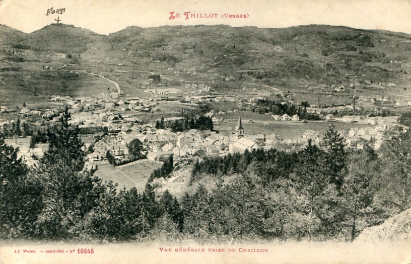 Vue prise du Chaillon