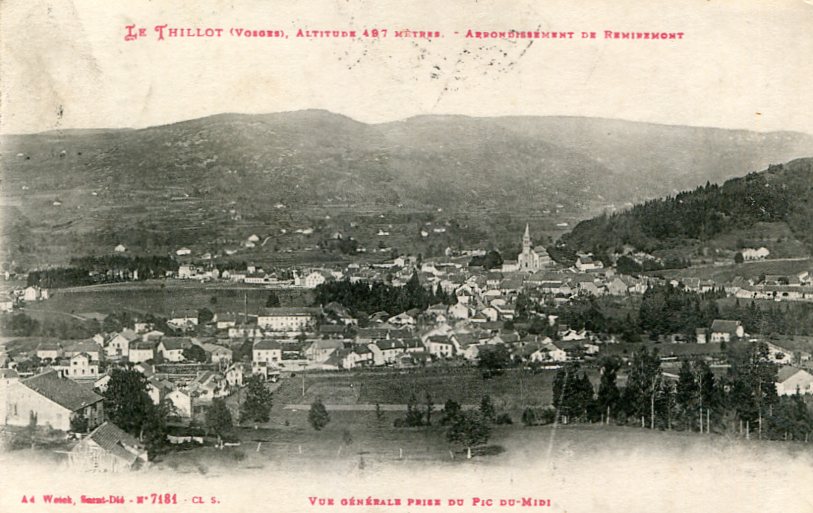 Vue prise du Pic du Midi
