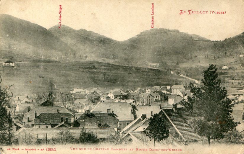 Vue sur le Château Lambert