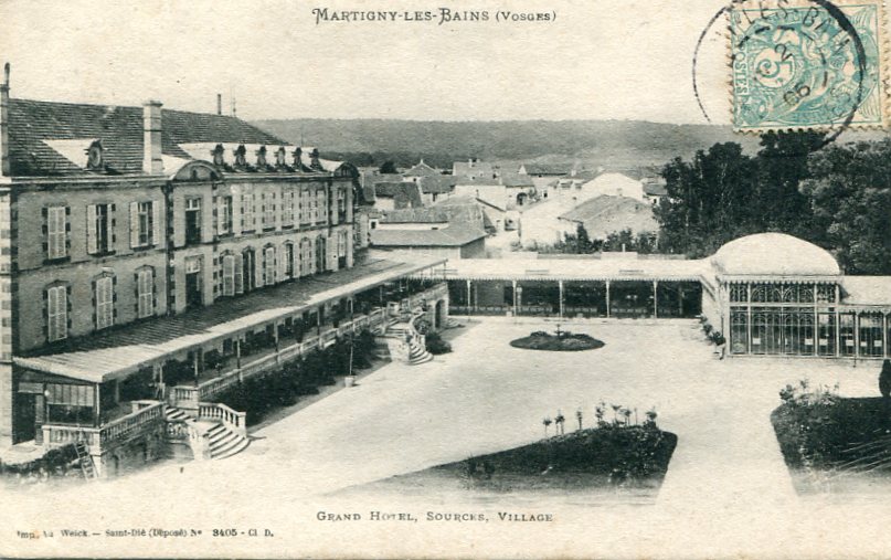 Grand Hôtel, Source, Village