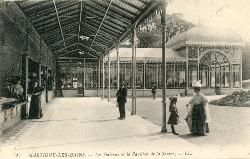 Galeries et Pavillon de la Source