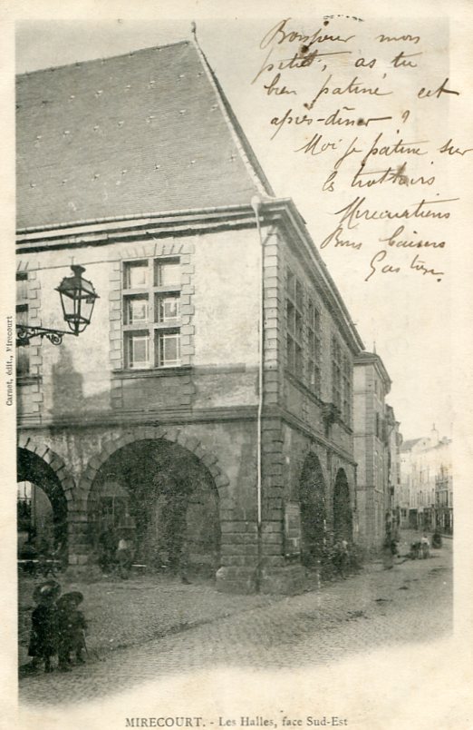 Les Halles, face sud-est