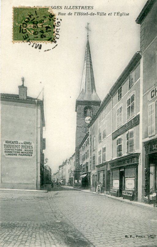 Hôtel-de-Ville (Rue de l') et l'Église