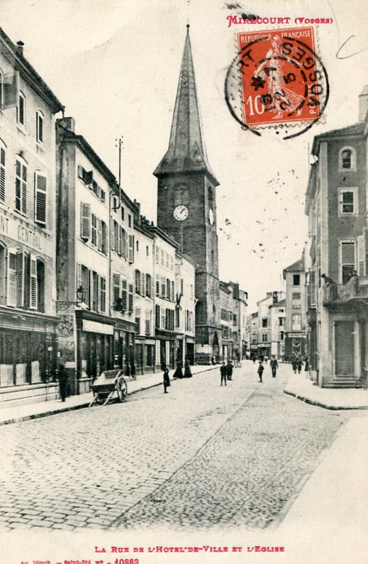 Hôtel-de-Ville (Rue de l') et l'Église