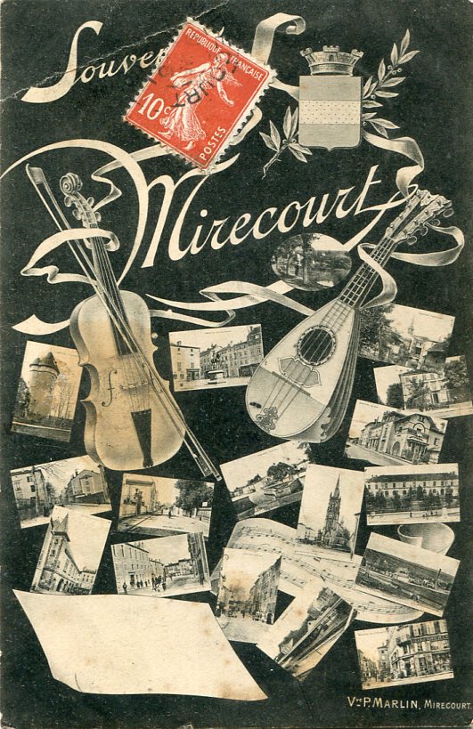 Souvenir de Mirecourt