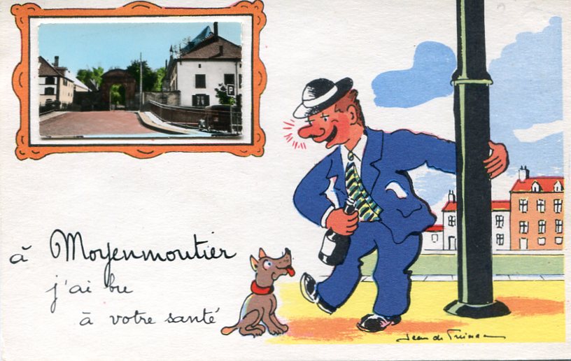 J'ai bu à votre santé