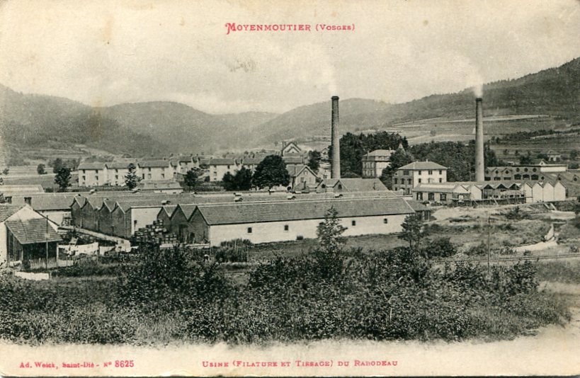 Filatures et tissage du Rabodeau