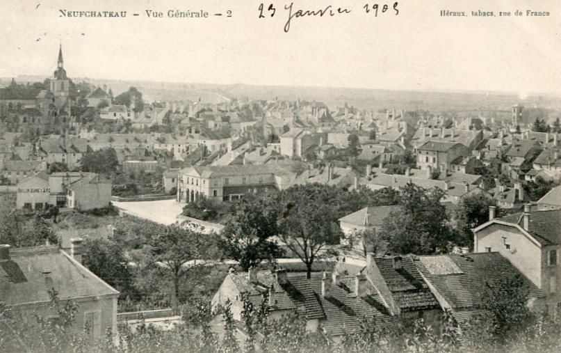 Vue de prise de la Route d'Épinal