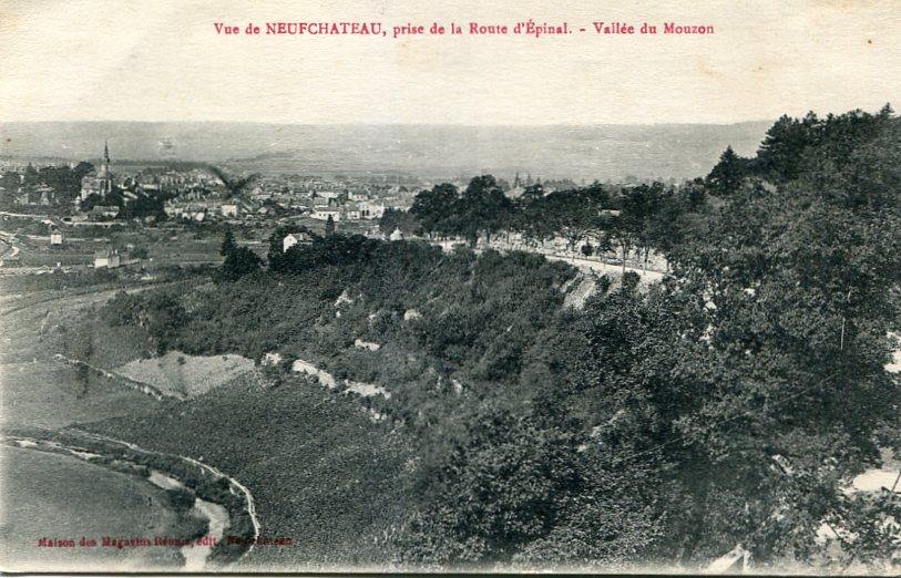 Vue de prise de la Route d'Épinal