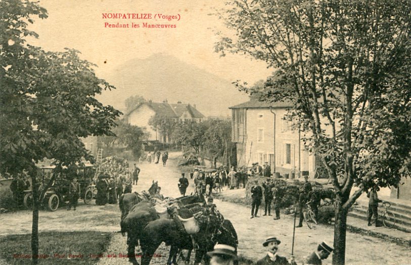 Pendant les manœuvres