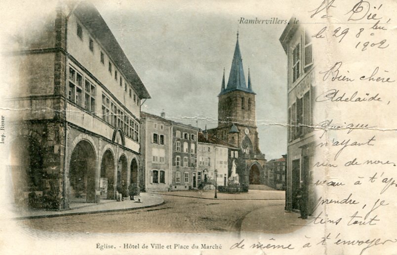 Hôtel de Ville et Marché