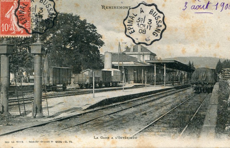 Intérieur de la gare