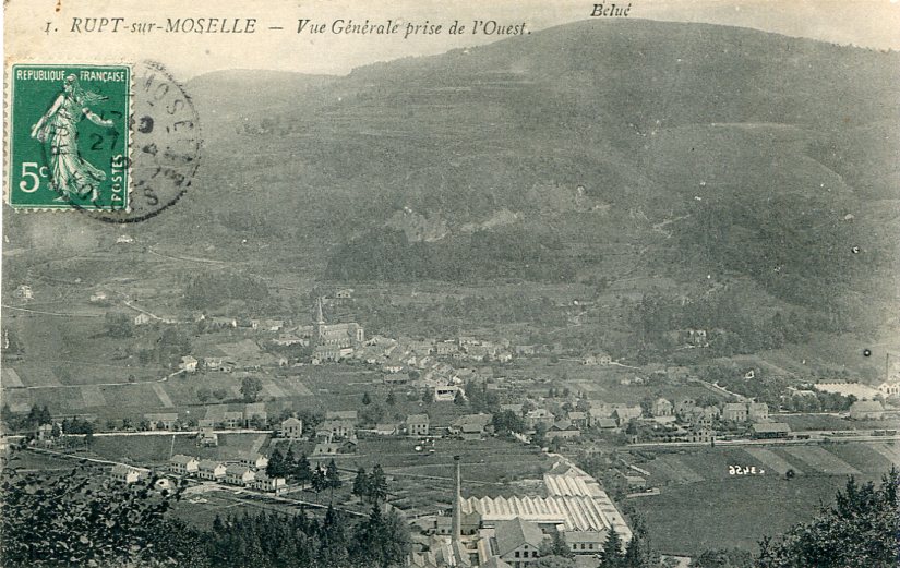 Vue prise de l'Ouest