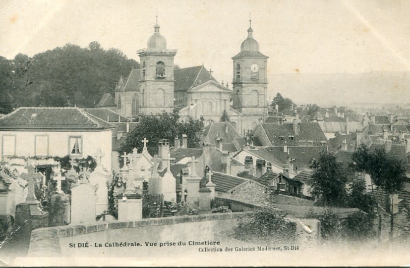 Cathédrale vue du cimetière