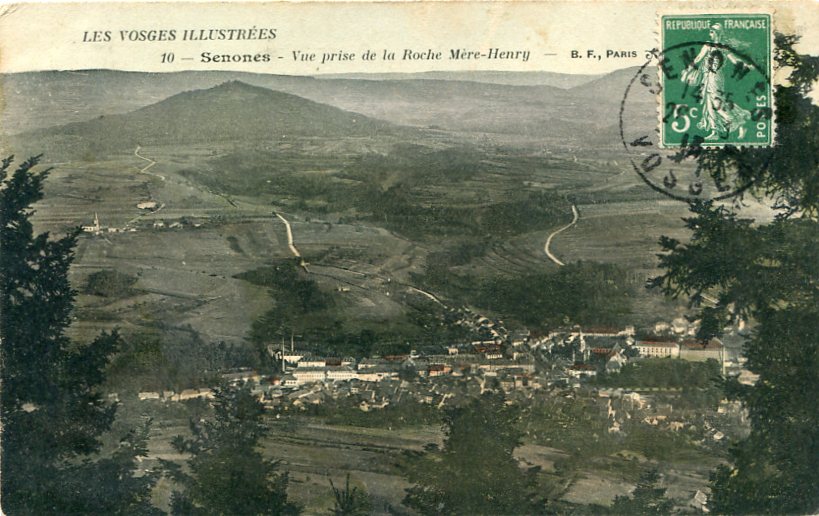 Vue prise de la Roche Mère-Henry