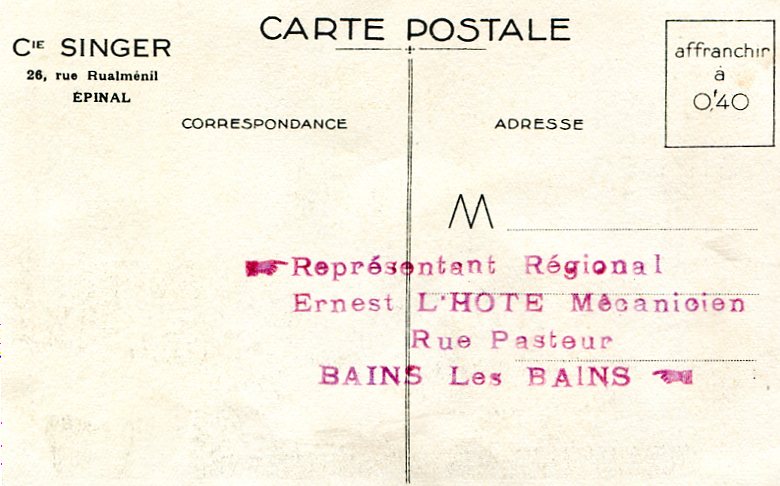 Machines à coudre Singer -v