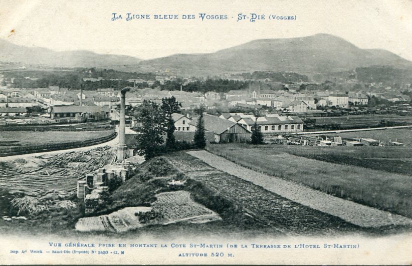 129- Vue prise de la Côte St-Martin