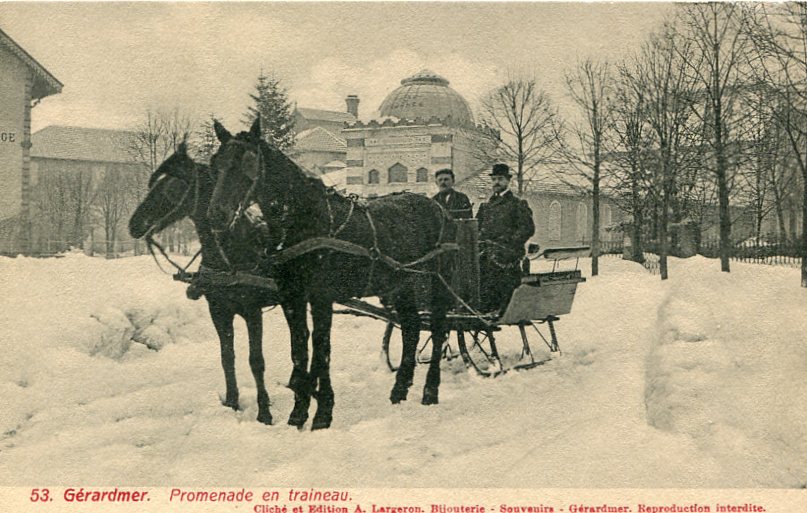Promenade en traineau