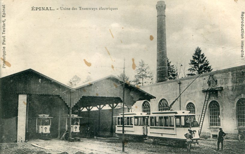 Usine des tramways électriques