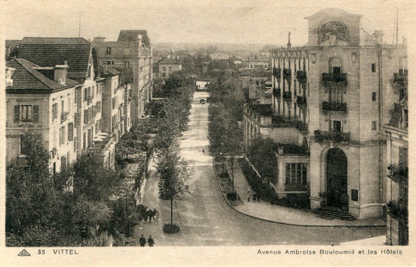 Avenue Bouloumié et Hôtels