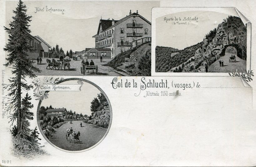 Le Tunnel, Hôtel Defranoux, Chalet Hartmann